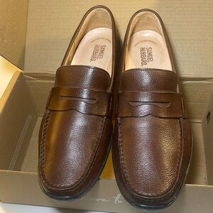 Samuel Hubbard Brown Leather Slip-On ‘Free Spirit for Him’ Loafer 11 M